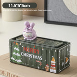 Mini Compact Iron Storage Container - Creative Desktop Organizer Desk Organizer Metal Box for Rings Chargers Pens Coins Jewelry