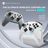 MACHENIKE G5Pro Max SE Gaming Controller With Charging Dock Optional Hall Effect Joysticks Triggers RGB Light Wireless Gamepad
