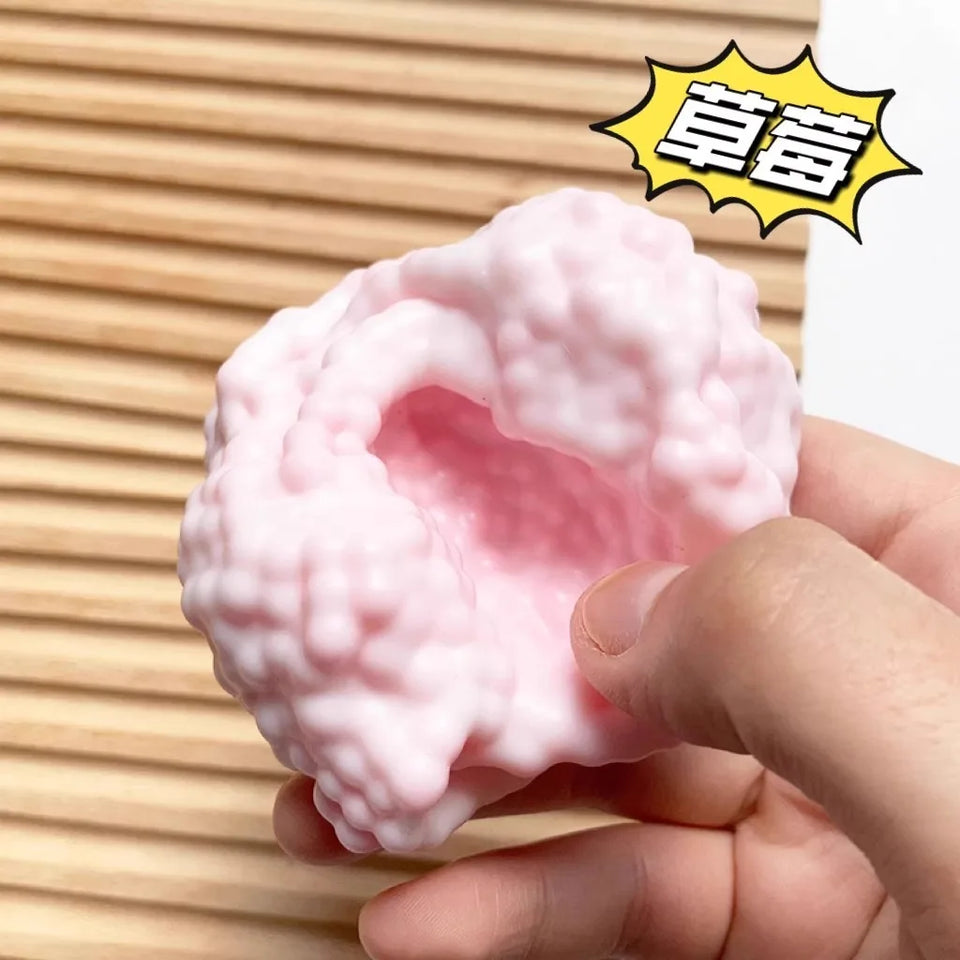 Squishy Balls Ice Beads Stress Relief Toy Super Soft Mochi Fidget Toy with Slow Rebound Texture for Adult Anxiety Relaxation