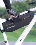 ROCKBROS Cycling Bicycle Bags Top Tube Front Frame Bag Waterproof MTB Road Triangle Pannier Dirt-resistant Bike Accessories Bags