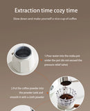 Bincoo Dual Valve Moka Pot Espresso Machine Thermostatic Extraction Coffee Moka Pot Hand Brewed Coffee Pot Barista Accessories