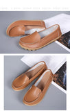 Women Flats Ballet Shoes Woman Cut Out Leather Breathable Moccasins Women Boat Shoes Ballerina Ladies Casual Shoes