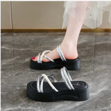 2026 new summer sandals for casual wear and versatile women's sandals
