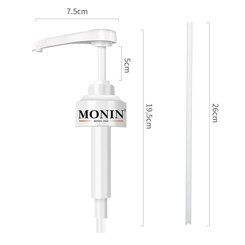 Coffee 1 Liter Dispenser Syrup Pump Black Liquid Dispenser for Syrup 10Ml Juice Bottle Dispenser Pump