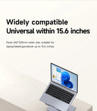 Hagibis Adjustable Aluminum Laptop Stand for Desk with USB C Dock Ergonomic Laptop Riser USB C Hub For Macbook Windows Notebook