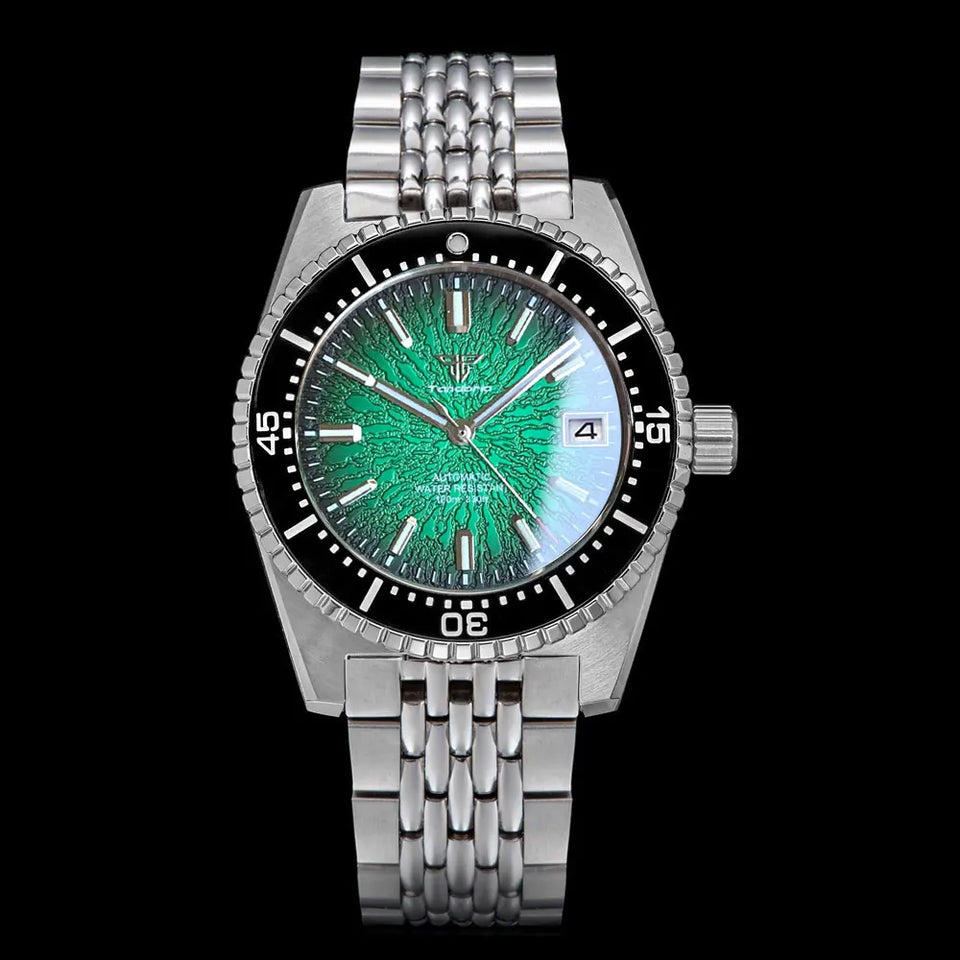 Tandorio 62MAS Style NH35A Automatic Watch For Men 200M Waterproof Diving Mechanical Watches Sapphire Glass Luminous New