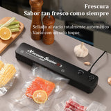 Small Automatic Vacuum Sealing Machine Food Saver Compact Fully Automatic Plastic Sealing for Cooked Food and Food Preservation