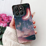 For Honor 400 Smart 5G Case LGN-NX1 Cute Cartoon Painted Cover Soft Slim Phone Case For Honor X7d HonorX7d Honor400 Smart Fundas