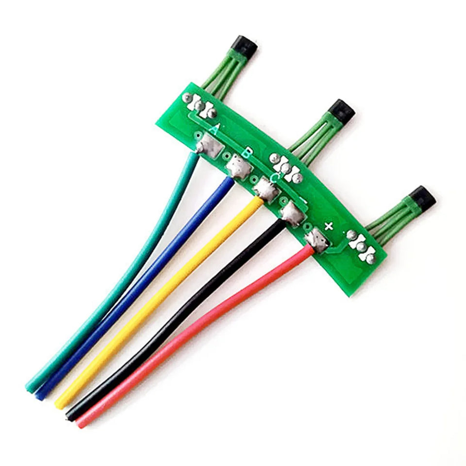 Electric Bike Motor Hall Sensor Kit - 1pc 3144/3413 Hall Part With PCB Board & Cable For 2-Wheel Electric Vehicles