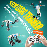 Electric RC Intelligent Robot Dog With Clip & Shoot Multifunction RC Mechanical Dog Voice Programmable Moves Bionic Smart Robot