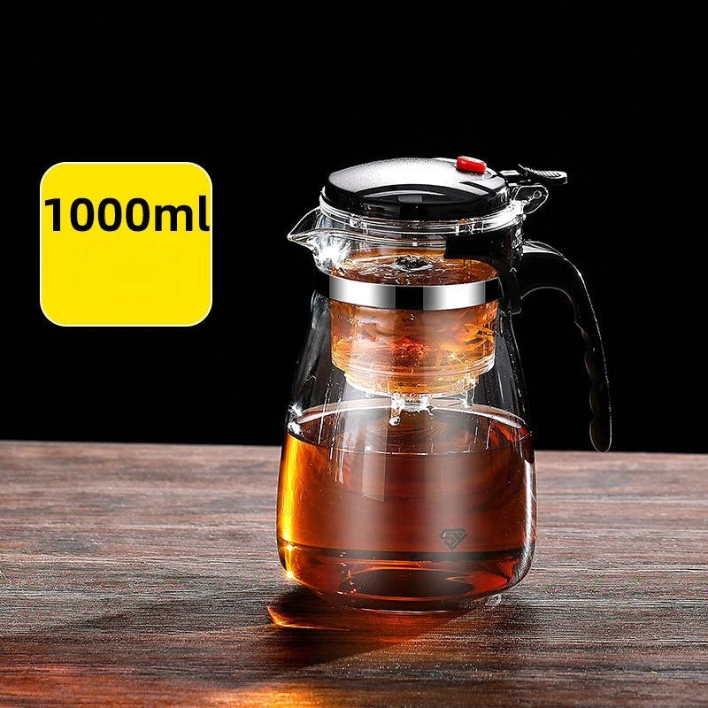 Tea cups, tea separation filters, tea brewers, household glass tea sets, cup sets, elegant cups, teapots