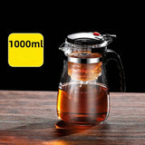 Tea cups, tea separation filters, tea brewers, household glass tea sets, cup sets, elegant cups, teapots