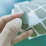 10PCS Silver Grey Gaming Finger Stickers Conductive Ultra Thin Glove Touch Screen Film Anti Sweat Anti Slip Fingertip Sticker