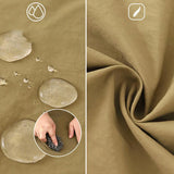 【Peace】Household Canvas Apron Oil-proof Can Wipe Hands Kitchen CookingMen Women Adult With Tool Pocket Fashion Coffee Over Apron