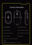 [IN STOCK ] SCYROX V8 8K Wired And Wireless Ultra-Lightweight 36g Gaming Mouse Ergonomics PAW3950 E-Sports Mice PC Gamer Accy