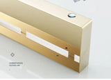 30-50cm Gold Bathroom Shelf Wall Mounted 304Stainless Steel Shower Holder Soap Shampoo Storage Organizer Rack kitchen Shelves