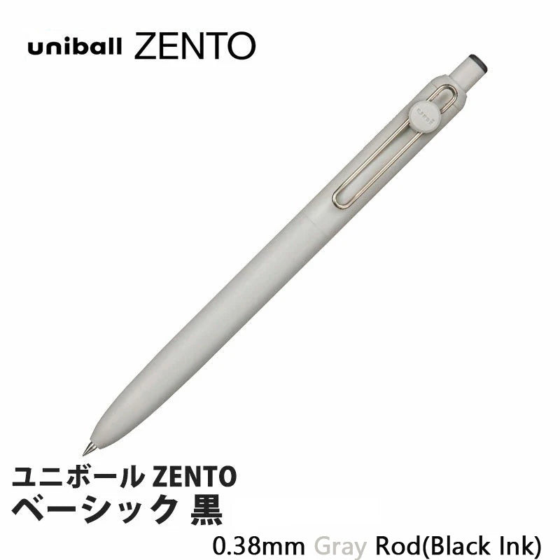 Uni-ball ZENTO Click Gel Pen,0.38/0.5/0.7mm Various Colors Water-based pen With Ergonomic Grip Smooth Writing for School&Office