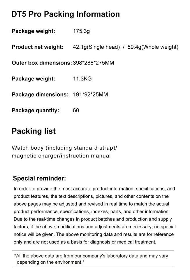 DT5 Pro Smart Watch for Men Women Digital Wrist Watches MP3 MP4 Music Smartwatches Fitness Bracelet Electronic Wristwatch Clock