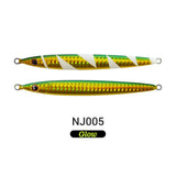 Noeby Metal Jig Fishing Lure 60g Long Casting Jigs Steel Panels Stronger Shore Jigging Long Casting Saltwater Fishing Lures