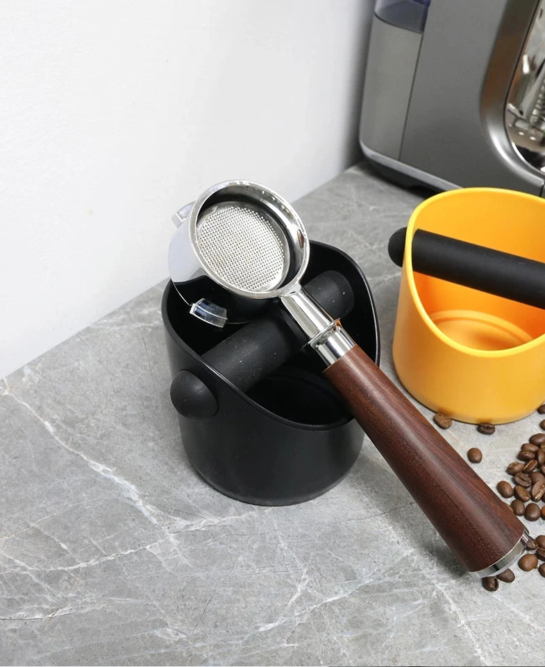 Coffee Knock Box Espresso Grounds Container Non-slip Espresso Dump Box Coffee Bar Supplies Barista Accessories Tools
