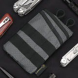 Foldable Small Tool Storage EDC Pouch Lightweight Wear Resistant Organizer for Camping Hiking Sports Portable Credit Card Wallet