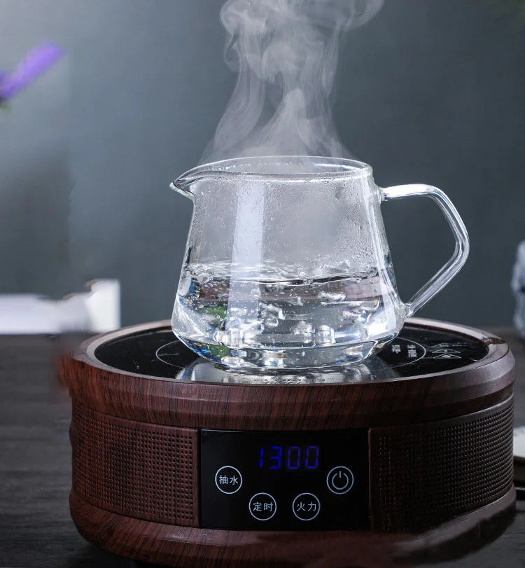 300ml/400ml/500ml/650 Coffee Pot High Temperature Resistant Glass Sharp-mouthed Hand Punch Sharing Pot Household Drip Coffee Pot