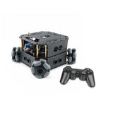 4 Dof Robotic Arm with 4WD Car Omni Wheel Obstacle Avoidance Motor Servo RC Car for Arduino Robot DIY Kit Ps2 Programmable Robot