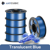 5KG ANYCUBIC PETG Filament PLA 3D Printer Multicolor 1.75mm Plastic 3D Printer Filament For Kobra 3 Combo S1C FDM 3D Printer