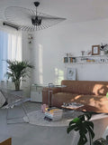 Italian Nordic Straw Hat Pendant Light Restaurant Art Living room Designer Industrial Retro Restaurant Kitchen Hanging Lights