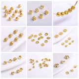 18k Gold Plated Spacer Beads For Bracelet Making,Separators For Beads,Jewelry Fittings,DIY Jewellery Making Supplies Wholesale