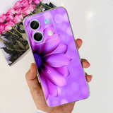 For Xiaomi Redmi Note 13 4G Case Cute Cat Butterfly Cover Soft Silicone Phone Case For Redmi Note 13 Pro Plus Note13 Full Bumper