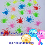 Children's 10Pcs/Set Kawaii Simulation Rubber Goldfish Baby Bath Water Play Games Toys for Kids Toddlers Bathing Shower Gifts