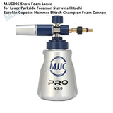 2025 New Arrivals! MJJC Snow Foam Lance PRO V3.0 High Pressure Car Washer Compatible Varies Adapters 1.2L Bottle Foam Gun Cannon