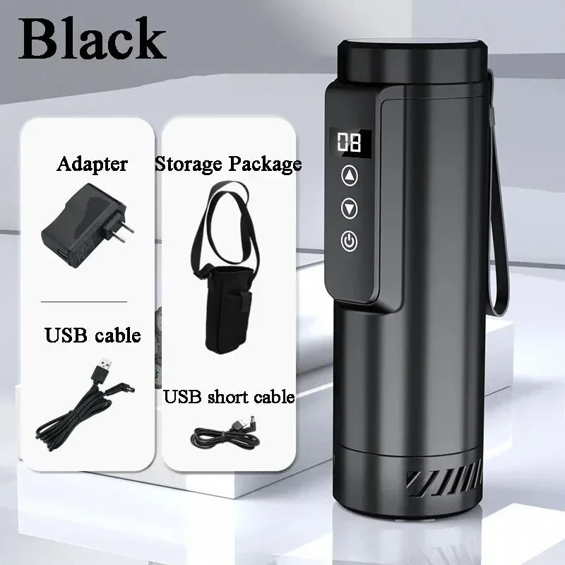 Portable Auxin Insulin Refrigerated Cup Box Medicine Cooling Case Temperature Control Digital Display Cold Cup Mini Refrigerator