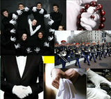 New 1/6/12 Pairs Wenvian Quality Inspection Gloves of Medium Thick Label of Work Cotton Thick White Work Safe Cotton Man Woman