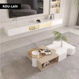 Light Luxury Tea Table Set Tea Table Small Living Room Home Modern Minimalist Patchwork Tea Table