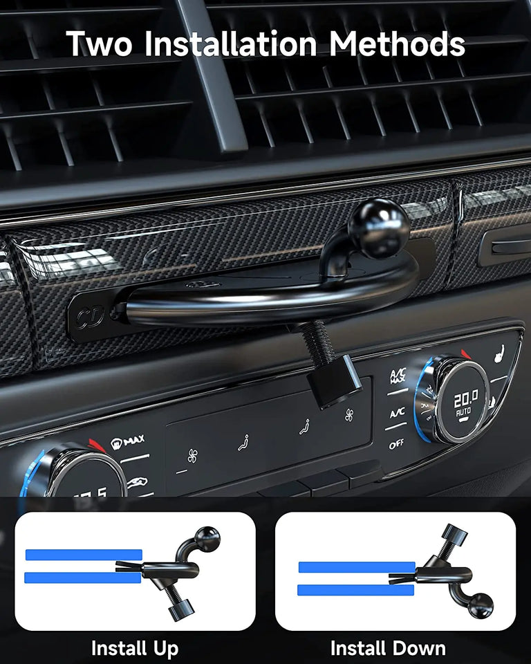 15W Qi Wireless Charger Car Phone Holder CD Slot Mount Stand For iPhone Samsung Cell Phone Support Fast Charging