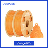 DEEPLEE Rapid PETG Filament 1.75mm 1KG 3d printing materials PETG Black Filament 1kg Fits for Most FDM 3D Printers DEEPLEE