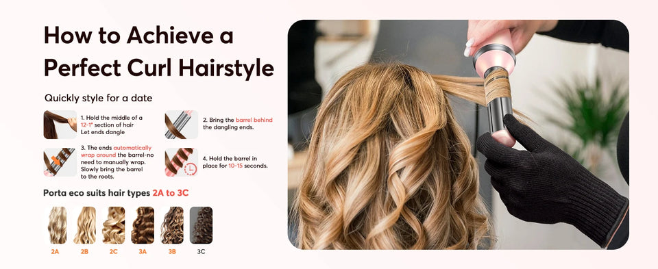 5 in 1 Multi Hair Styler Curling Iron Hair Hot Air Brush Curling High speed Hair Dryer Salon Professional Curly Hair Styler