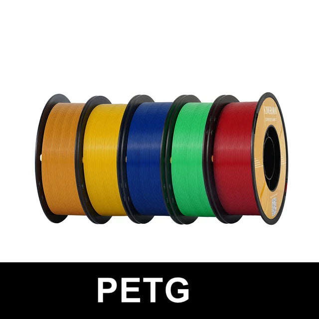 KINGROON 5KG(11LBS) PLA PETG HS-PLA HS-PETG Filament 1.75mm High Speed 3D Printer Material Matte PLA 1kg*5 Roll Mix Color New