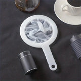 3Pcs Kitchen Ultra-Fine Nylon Mesh Strainer Soybean Milk Yogurt Juice Filter Reusable Tea Coffee Residue Filter Kitchen Fine Net