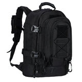 LQARMY 60L Military Tactical Backpack Army Assault Rucksack Outdoor 3Day Expandable Travel Backpack Hiking Molle Bug Out Bag