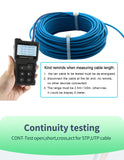NOYAFA LCD Display Measure Length Tracker NF-8209 Cable POE Wire Checker Test Network Tool Scan Cable Wiremap Tester