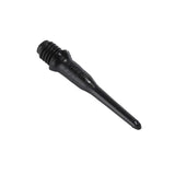 100PCS Durable Soft Tip Points Needle Replacement Set For Electronic Dart Black Wear-resistant Durable Soft Plastic Black Tips