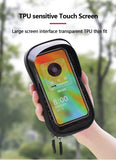 Bicycle Bag Touch Screen Phone Case Holder Large Capacity Top Frame Tube Bag MTB Road Bike Bag Phone Case Cycling Accessories