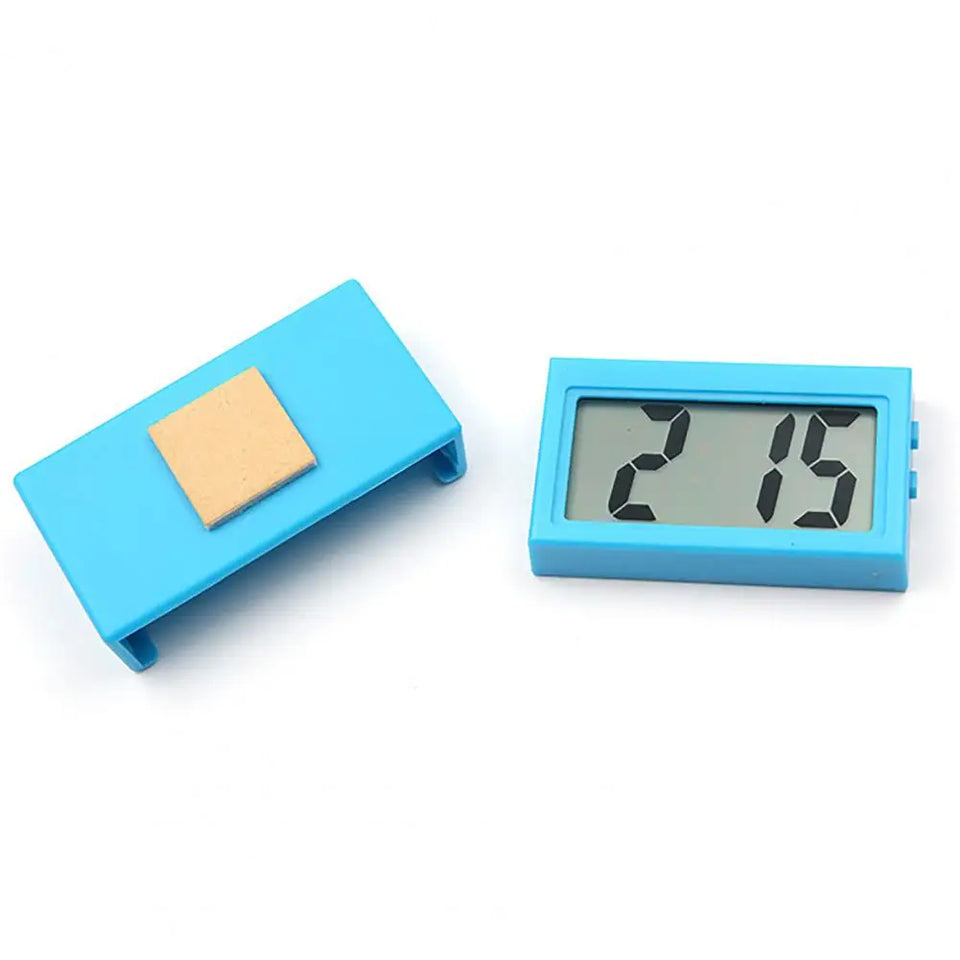 Electronic Clock Car Dashboard Student Exam Study Mini LCD Display Large Screen Table Desk Digital Clock Home