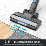 INSE N5T Cordless Vacuum Cleaner Original Accessories for N5T Vac Cleaner Battery HEPA Floor Brush Host Header Replacement Parts