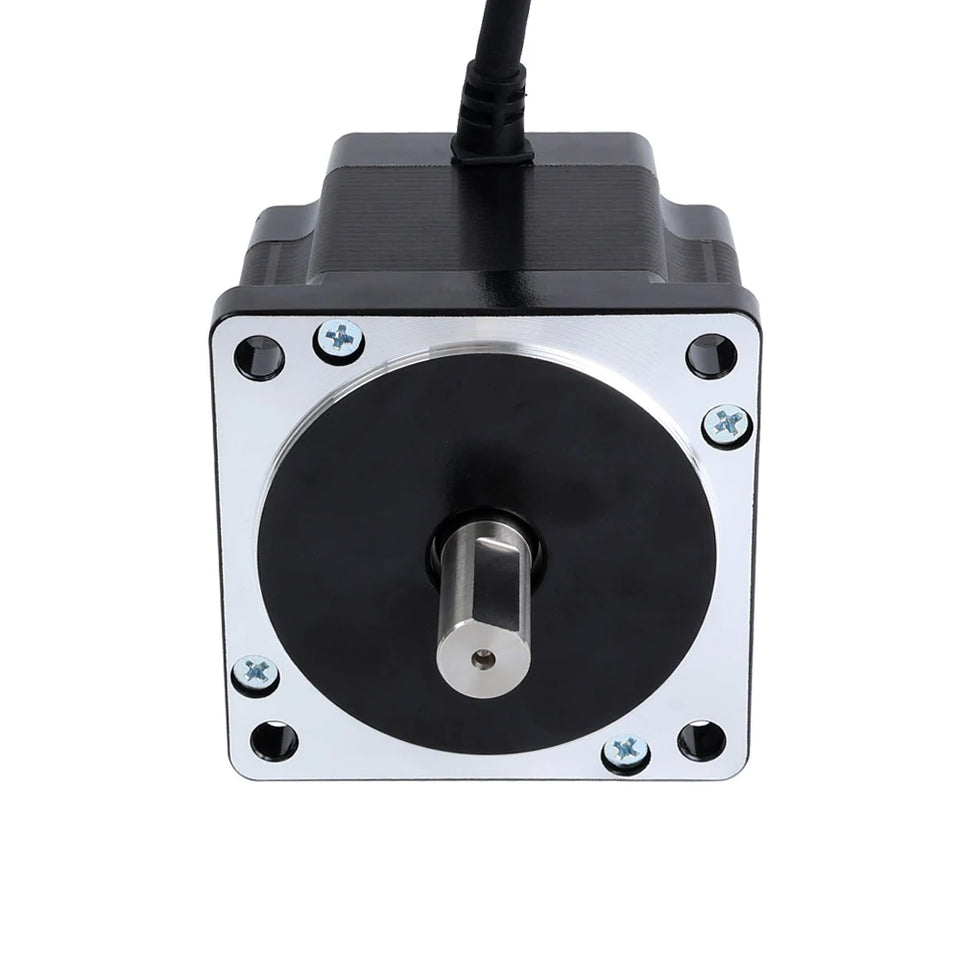 STEPPERONLINE Nema 34 Stepper Motor 4.5Nm 86x78mm 6A Φ14mm 2 Phase Nema34 Stepping Motor for CNC Engraving Milling Machine