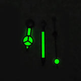 Purple Watch Hands Green Luminous Fit NH35 NH35 Miyota8215 8205 821a ETA2824 2836 Automatic Movement Watches Pointer