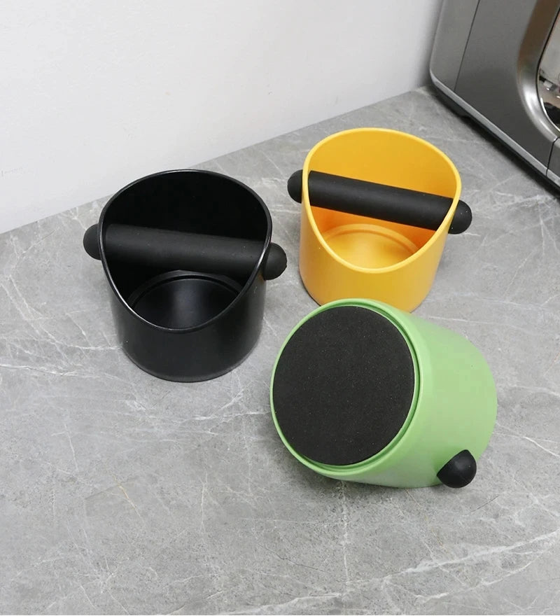 Coffee Knock Box Espresso Grounds Container Non-slip Espresso Dump Box Coffee Bar Supplies Barista Accessories Tools